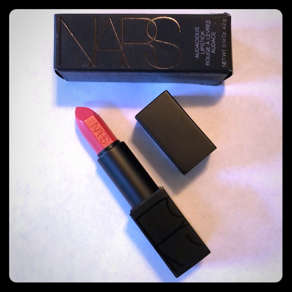 NARS audacious lipstick -Natalie.
